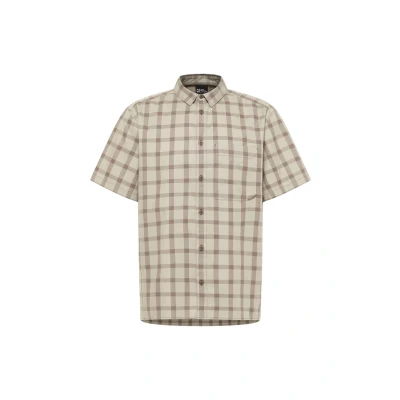 Abbildung von Jack Wolfskin Hemd, Herren, Größe: Medium, Check cold coffee