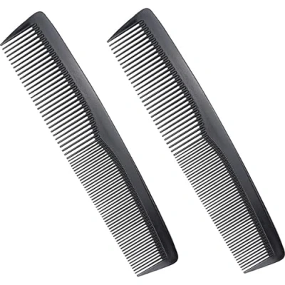 Abbildung von 2 Stücke Kamm,haarkamm,Kamm Männer,Hair Comb,Herren Kamm,Haar Kamm,Haarkamm Männer,Styling Kamm,Multifunktionaler Friseur Kamm,Antistatischer,Breiter Zahnkamm+Feine Zahnung,18.7cm