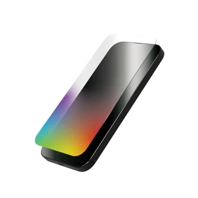 Abbildung von ZAGG InvisibleShield Glass Elite VisionGuard, Displayschutz aus gehärtetem Glas für Apple iPhone 15 Plus [6.7 Inch], Hüllentauglich, kratzfest, Blaufilter, schmutzabweisend, stossfest (Transparent)