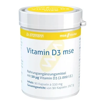 Abbildung von Vitamin D3 MSE Kapseln 90 St