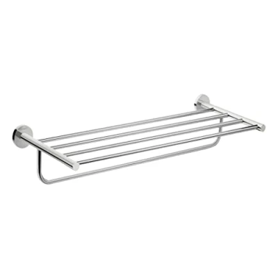 Abbildung von hansgrohe Handtuchregal &quot;Logis Universal&quot;, mit Handtuchhalter, chrom