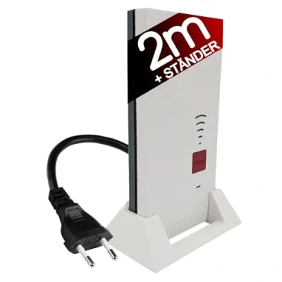 Abbildung von TronicXL 2 Meter Verlängerung/Ständer W LAN Repeater kompatibel mit Fritz 2400 1160 1750e AVM Fritz! Halterung Stand 2m + Ständer