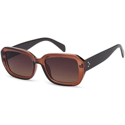 Abbildung von styleBREAKER Sonnenbrille Retro Breiter Rahmen Rechteckig (1 St) Gradient