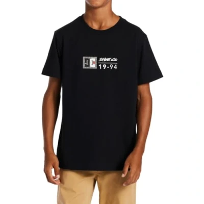 Abbildung von DC Shoes Split STARFÜR Tshirt print für Kinder, Größe: 146/152, Smc black greystone