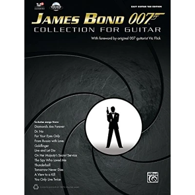 Abbildung von James Bond 007: Collection for Guitar: (incl. DVD) (Easy Guitar Tab Editions)
