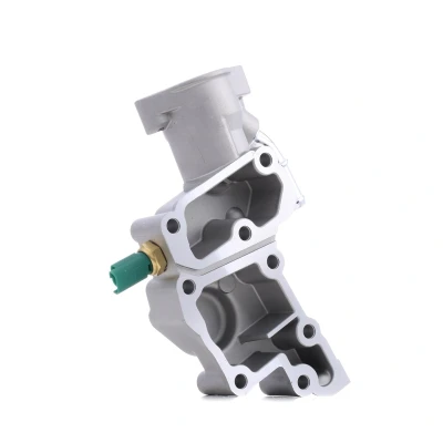 Abbildung von TOPRAN 723 016 Thermostatgehäuse ohne Thermostat, mit Sensor PEUGEOT: 207 Schrägheck, 206 307 CITROËN: C3 I Schrägheck