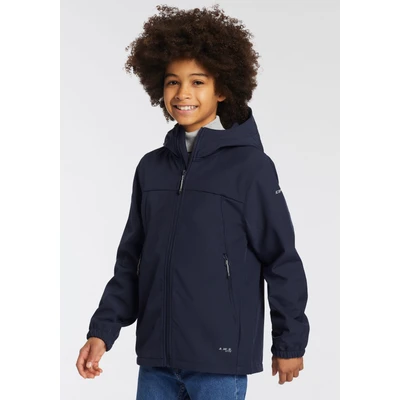 Abbildung von Icepeak Konan JR Softshelljacke für Kinder, Größe: 164, Dark blue
