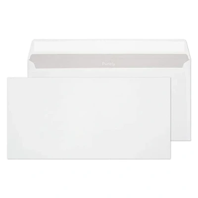Abbildung von Blake Purely Everyday 22772 Briefumschläge Haftklebung Weiß DL 110 x 220 mm 90g/m² 500 Stück