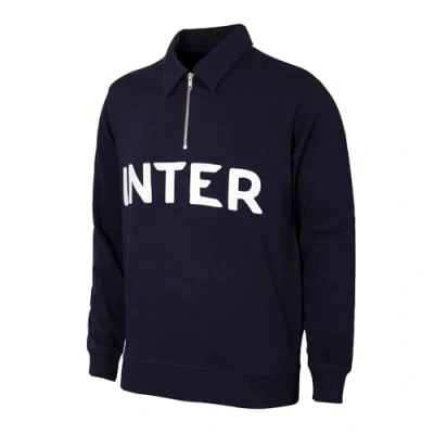 Abbildung von Inter Unisex Erwachsene 1949 Retro Football Sweater, Marineblau, S