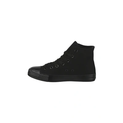 Abbildung von Elara Unisex Sneaker Totalschwarz 40