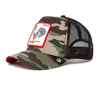 Abbildung von Goorin Bros Trucker COCK Camouflage Cap, Herren, Größe: One Size, Grün