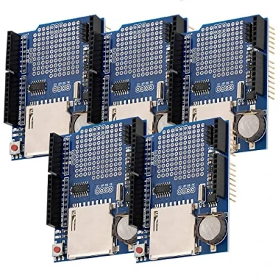 Abbildung von AZDelivery 5 x DatenLogger Modul Data Recorder Shield kompatibel mit Arduino inklusive eBook