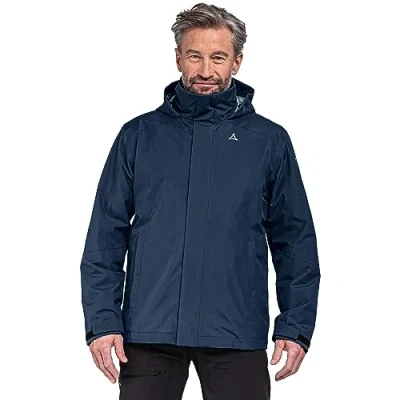 Abbildung von Schöffel Partinello M H Doppel Outdoorjacke, Herren, Größe: 54, Navy blazer
