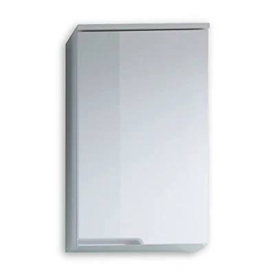 Abbildung von Stella Trading SPICE Badezimmer Hängeschrank in Weiß Hochglanz Badezimmerschrank Bad Schrank mit viel Stauraum 40 x 67 23 cm (B/H/T)