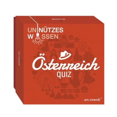 Abbildung von Unnützes Wissen Österreich Quiz mit 66 humorvollen und skurrilen Fragen rund um