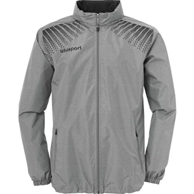 Abbildung von uhlsport Herren Goal Regenjacke, Dark Grey Melange/Schwarz, 128