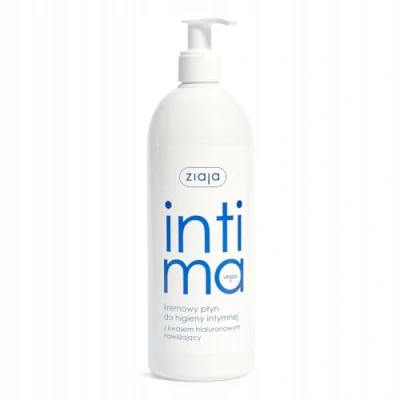 Abbildung von Creme Waschlotion für die Intimregion mit Hyaluronsäure Feuchtigkeitsspendend 500ml von Ziaja // Kremowy P?yn do higiemy intymnej z kwasem hialuronowym nawil?aj?cy