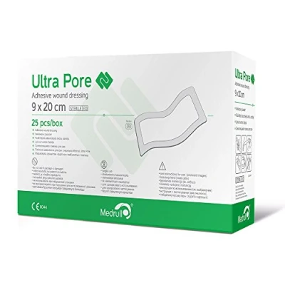 Abbildung von Medrull Steriler Wundverband 9x20 cm ULTRA PORE Sterile Wundpflaster
