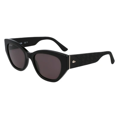 Abbildung von Lacoste Women&#039;s Sunglasses L6047S Black with Solid Grey Lens