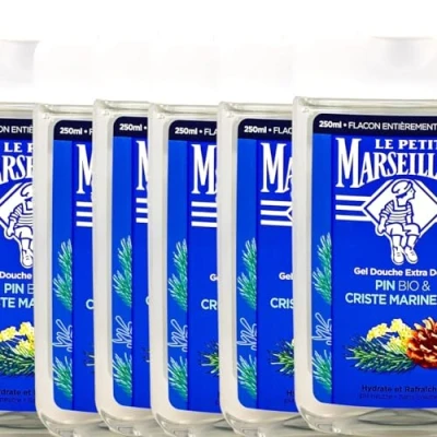 Abbildung von Le Petit Marseillais Pin Bio et Criste Marine Duschgel mit Pinie und Meerfenchel 6x250 ml aus Frankreich