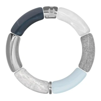 Abbildung von ICE Jewellery Bella Armband Blue Silver Fashion Blau Silber Damen, Einheitsgröße, Acryl, Acryl