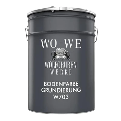 Abbildung von Grundierung für Bodenfarbe Epoxidharz Bodenbeschichtung Primer Beton Haftgrund W703 10kg