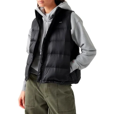 Abbildung von Levi&#039;s® Steppweste POLLY PACKABLE VEST mit Logo Stickerei