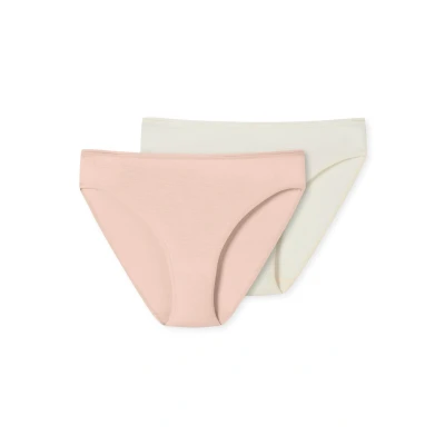 Abbildung von Schiesser 2ER PACK Modal Essentials TAI Slip Orange creme, Damen, Größe: 40, creme