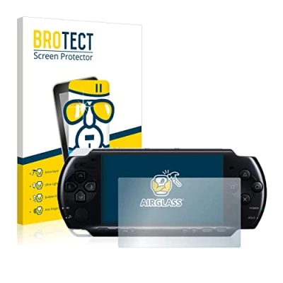 Abbildung von BROTECT Schutzglas für Sony PSP 3004 Schutzfolie Panzer Folie Glas [Extrem Kratzfest 9H, Anti Fingerprint, Ultra Transparent]