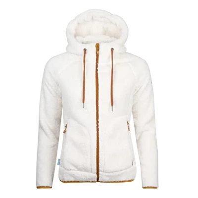 Abbildung von Westfjord Glymur Fleecejacke, Damen, Größe: Medium, Ivory