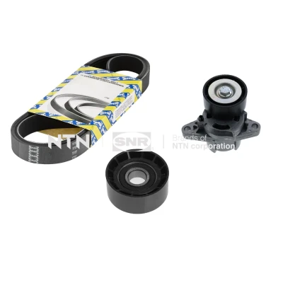 Abbildung von SNR KA855.47 Keilrippenriemensatz RENAULT: LAGUNA 2, 2 Grandtour, 3 DACIA: Logan I MCV, Duster SUV, Limousine