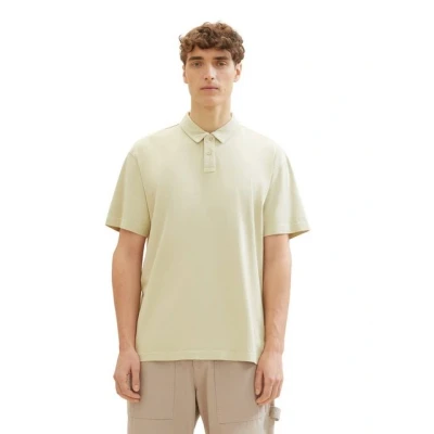 Abbildung von TOM TAILOR Denim Poloshirt, mit halber Knopfleiste