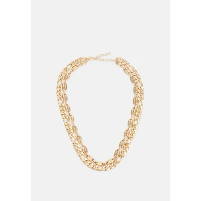 Abbildung von Urban Classics Layering Basic Necklace Unisex Halskette goldcoloured, Herren, Größe: One Size, Gold coloured