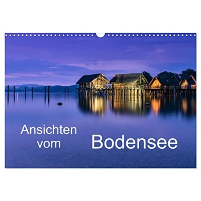 Abbildung von Ansichten vom Bodensee (Wandkalender 2025 DIN A3 quer), CALVENDO Monatskalender