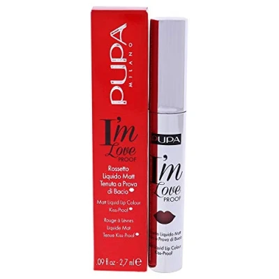 Abbildung von Pupa Milano I Am Love Proof Matt Liquid Lip Color 002 Delicate Nude For Women 2,6 g Lippenstift