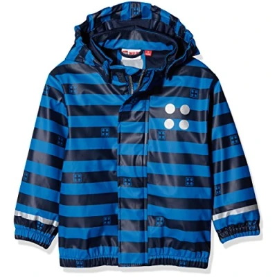 Abbildung von LEGO kidswear Duplo Justice Regenjacke / wasserabweisende Jacke für Kinder, Größe: 98, Dark navy
