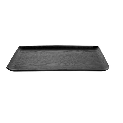 Abbildung von ASA Selection wood Holztablett rechteckig schwarz 36x38cm