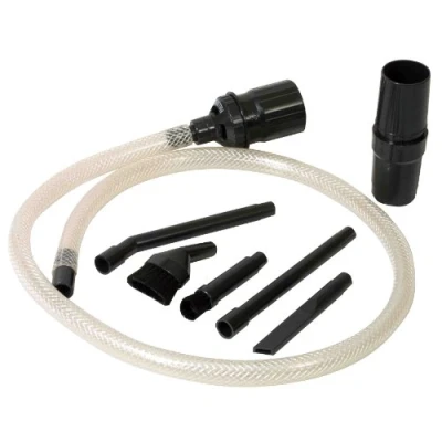 Abbildung von Menalux D18N Mikrodüsenset (Zubehör, Düsen für Detailreinigung, 7 teiliges Set, Adapter, Aufbewahrungsbox, flexibel einsetzbar, Staubsaugerdüse, passend Staubsaugertypen mit 32/35 mm, schwarz)