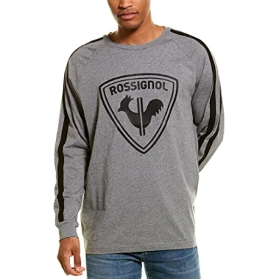 Abbildung von Rossignol Herren Blason Ls Unterhemd, Grau meliert, XL