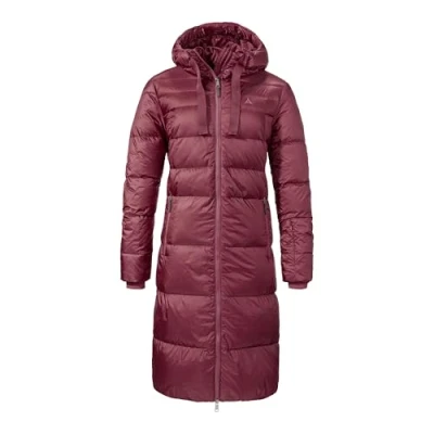 Abbildung von Schöffel Kenosha L Daunenmantel, Damen, Größe: 38, Pink