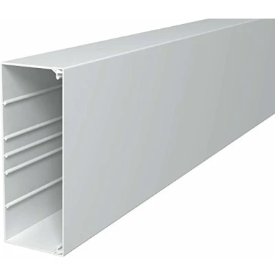 Abbildung von OBO BETT. Wand+Deckenkanal m.Obert. 80x210mm,PVC WDK80210RW