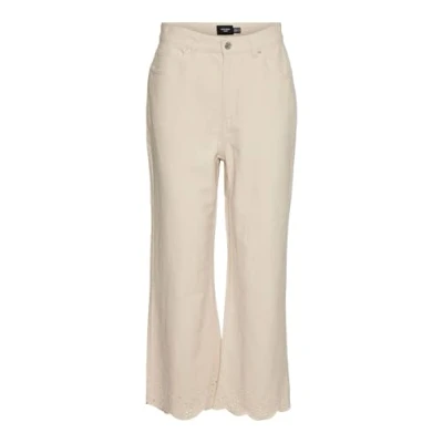 Abbildung von Vero Moda Flared Jeans, Damen, Größe: 31x32, Ecru
