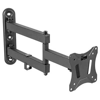 Abbildung von RICOO PC Monitor Wandhalterung Schwenkbar Neigbar für 13 27 Zoll, Halterung Wand S7211, Monitorhalterung, Bildschirmhalterung, Bildschirm 24 VESA 75 x 75, 100x100 mm