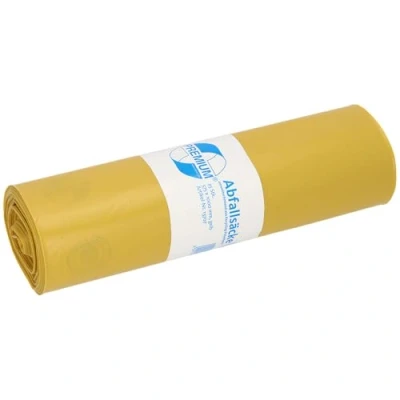 Abbildung von Müllsäcke DEISS PREMIUM gelb, 60 my, 70 Liter