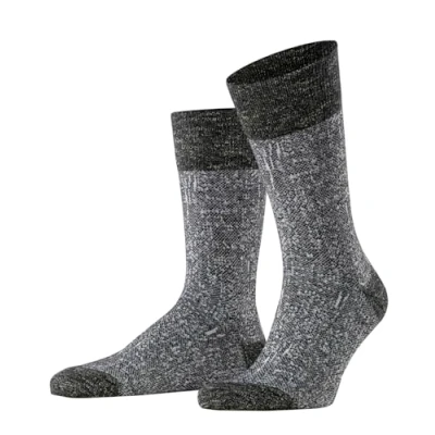 Abbildung von Falke Artisanship Socken, Herren, Größe: 39 42, Black