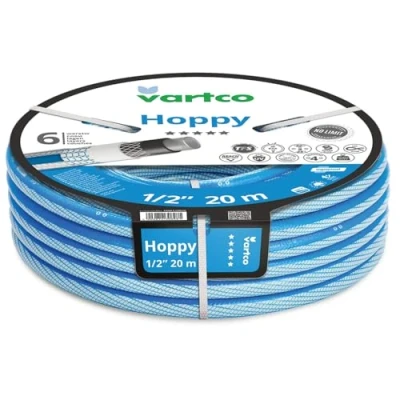 Abbildung von Vartco Gartenschlauch Hoppy, Größe 1/2&quot; [12,5 mm], 6 lagig, Anti Twist, Food Safe &amp; Heavy Duty