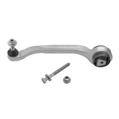 Abbildung von MEYLE 116 050 0065/HD Querlenker Quality mit Zubehör Gummilager hinten, unten, Vorderachse links Aluminium AUDI: A8 D3