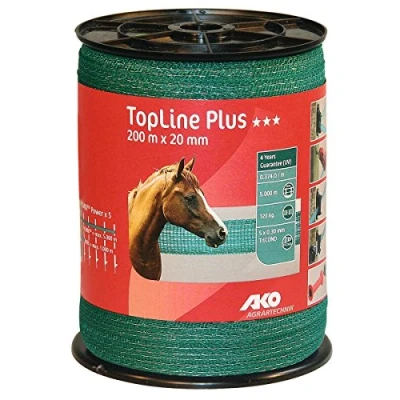 Abbildung von Ako Weidezaunband TopLine Plus 40mm x 200m Grün