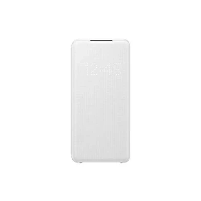 Abbildung von Samsung LED View Smartphone Cover EF NG980 für Galaxy S20 5G Handy Hülle, Anzeige, Kartenhalterung,weiß