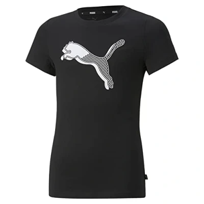 Abbildung von PUMA Mädchen Power Graphic Tee G T Stück, Rosenquarz, 104
